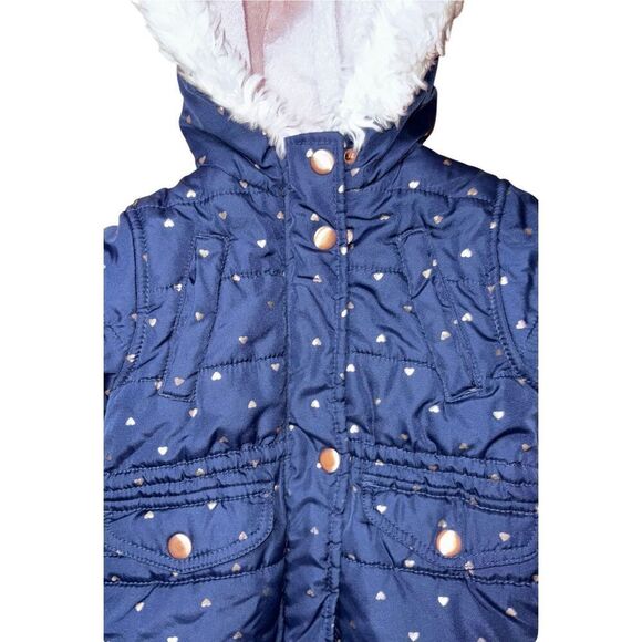 Carter’s Toddler Hooded Winter Coat - Picture 3 of 5